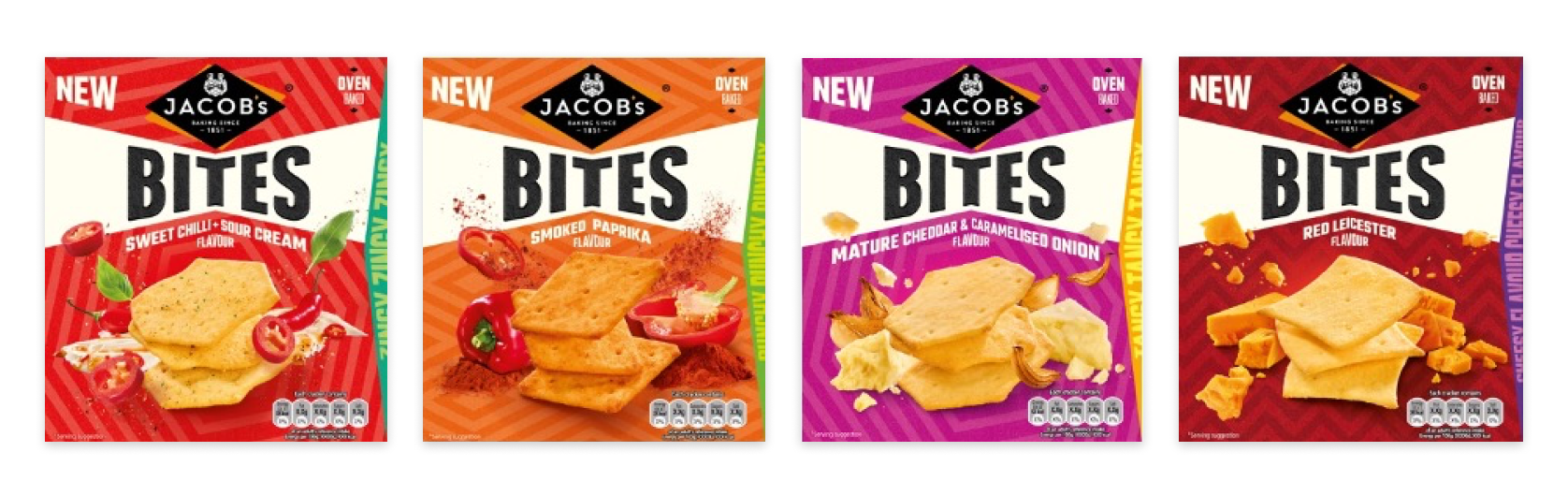 Jacob's Bites range